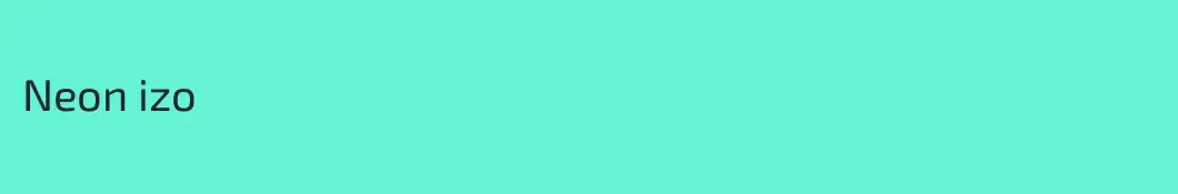 Neon izo